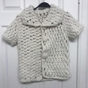 Crochet Knit Cardigan